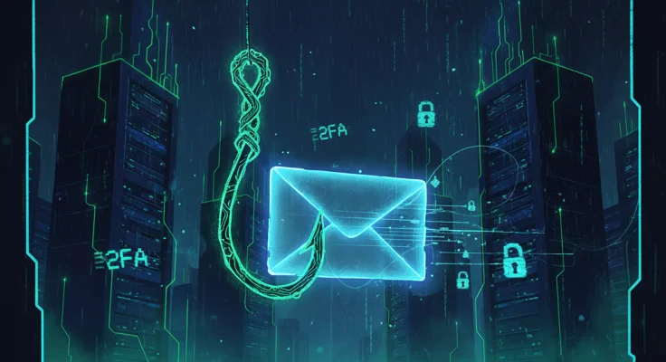 Phishing que burla el 2FA: cómo los atacantes roban tus códigos de verificación
